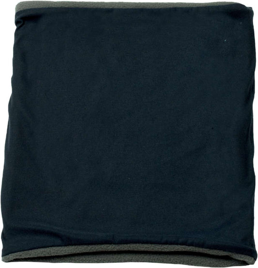 FLEECE-LINED NECKWARMER - Navy/Slate Grey - Main