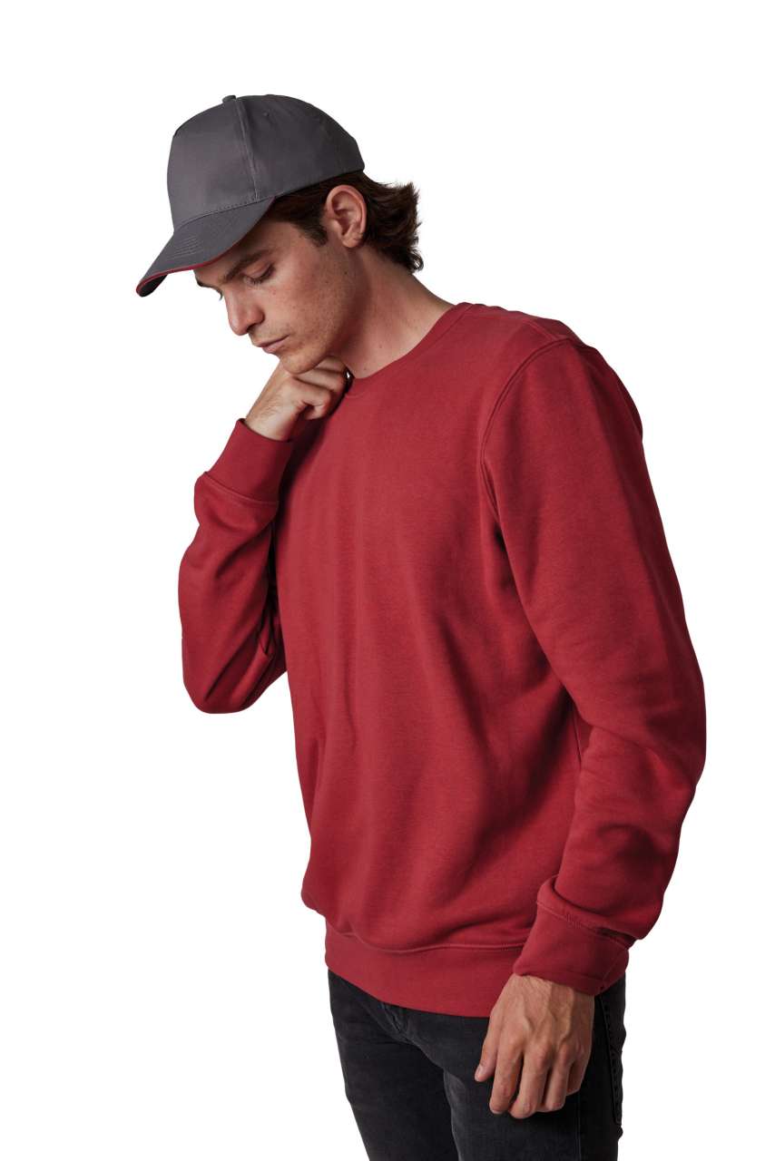 SANDWICH PEAK CAP - 5 PANELS - Navy/White - Model