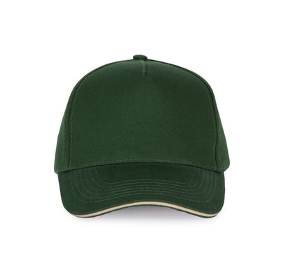SANDWICH PEAK CAP - 5 PANELS - Beige/White - Additional