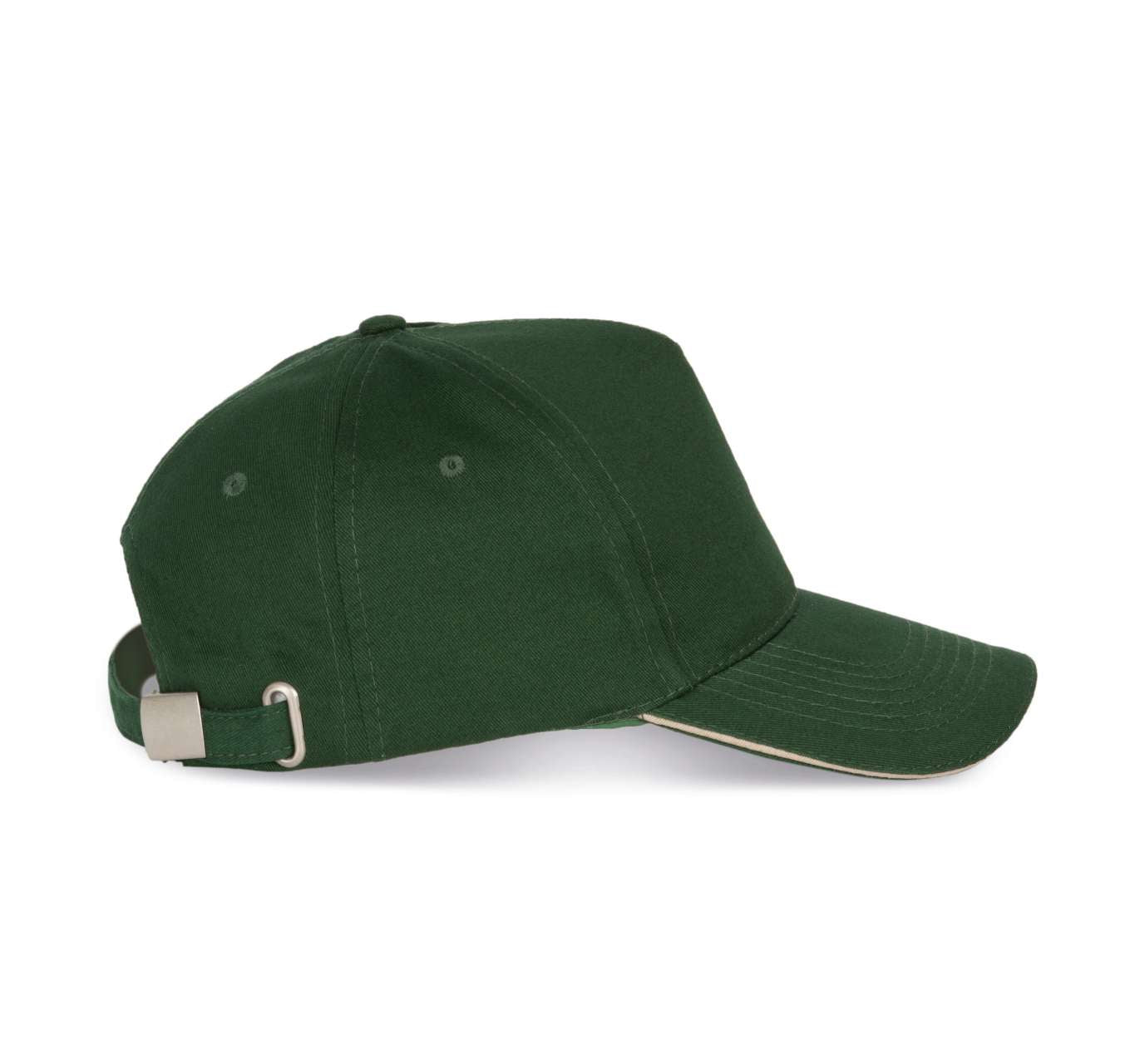 SANDWICH PEAK CAP - 5 PANELS - Red/White - Additional