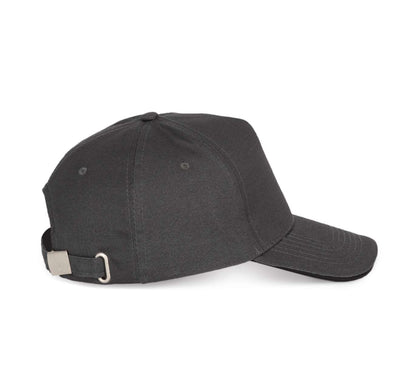SANDWICH PEAK CAP - 5 PANELS - Dark Grey/Black - Additional