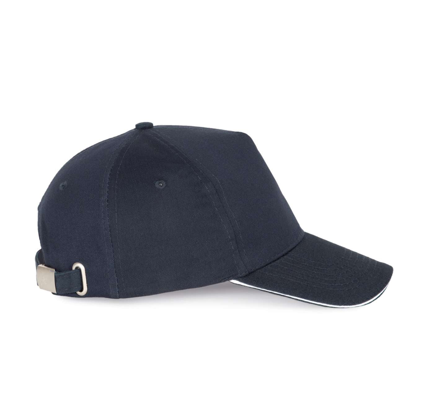 SANDWICH PEAK CAP - 5 PANELS - Navy/White - Additional