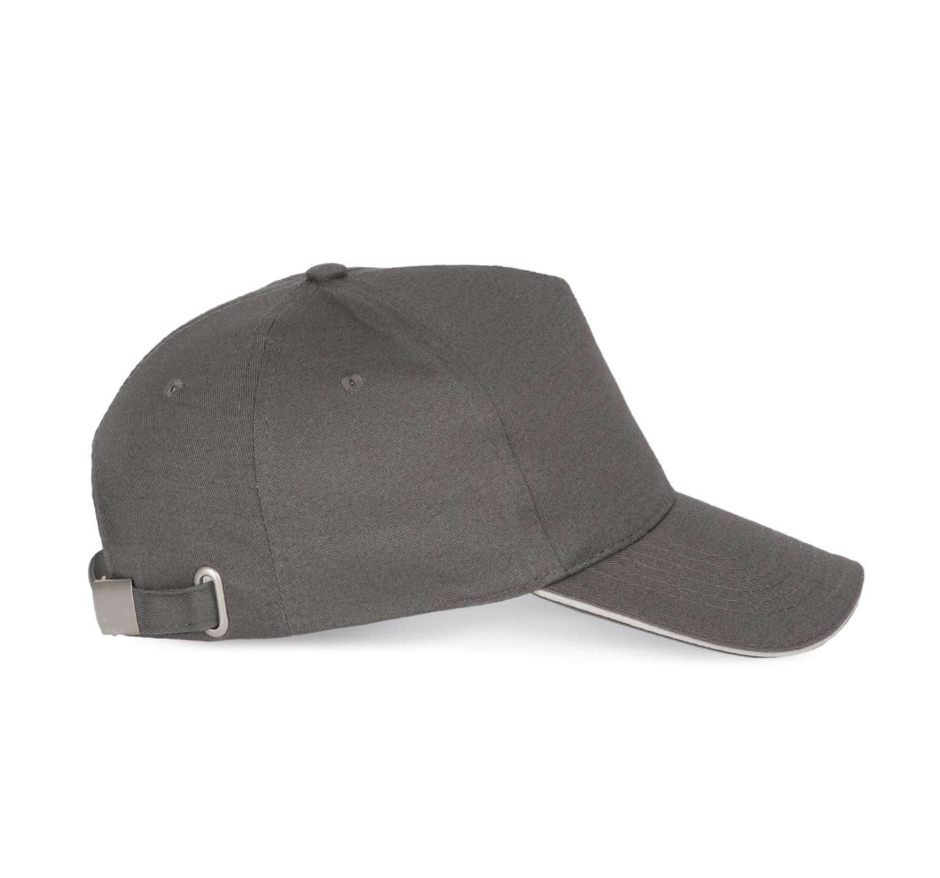 SANDWICH PEAK CAP - 5 PANELS - Slate Grey/Light Grey - Additional