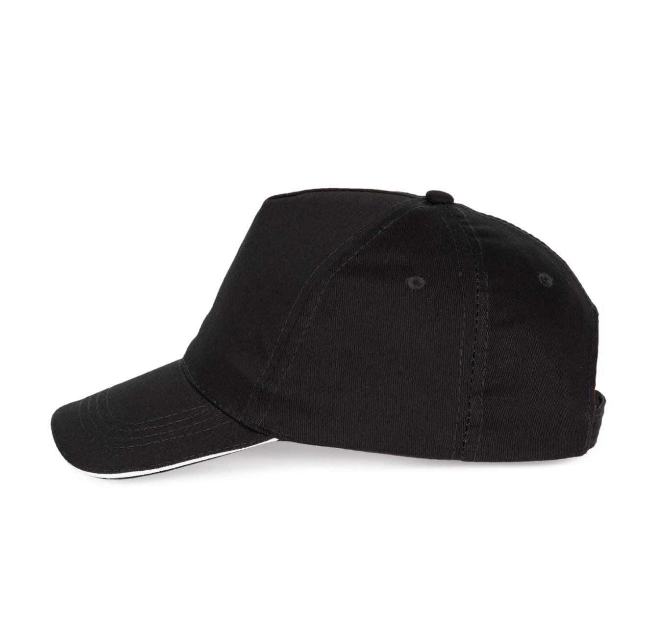 SANDWICH PEAK CAP - 5 PANELS - Kelly Green/Black - Additional