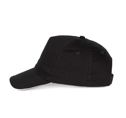 SANDWICH PEAK CAP - 5 PANELS - Kelly Green/Black - Additional