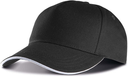 SANDWICH PEAK CAP - 5 PANELS - Kelly Green/Black - Additional