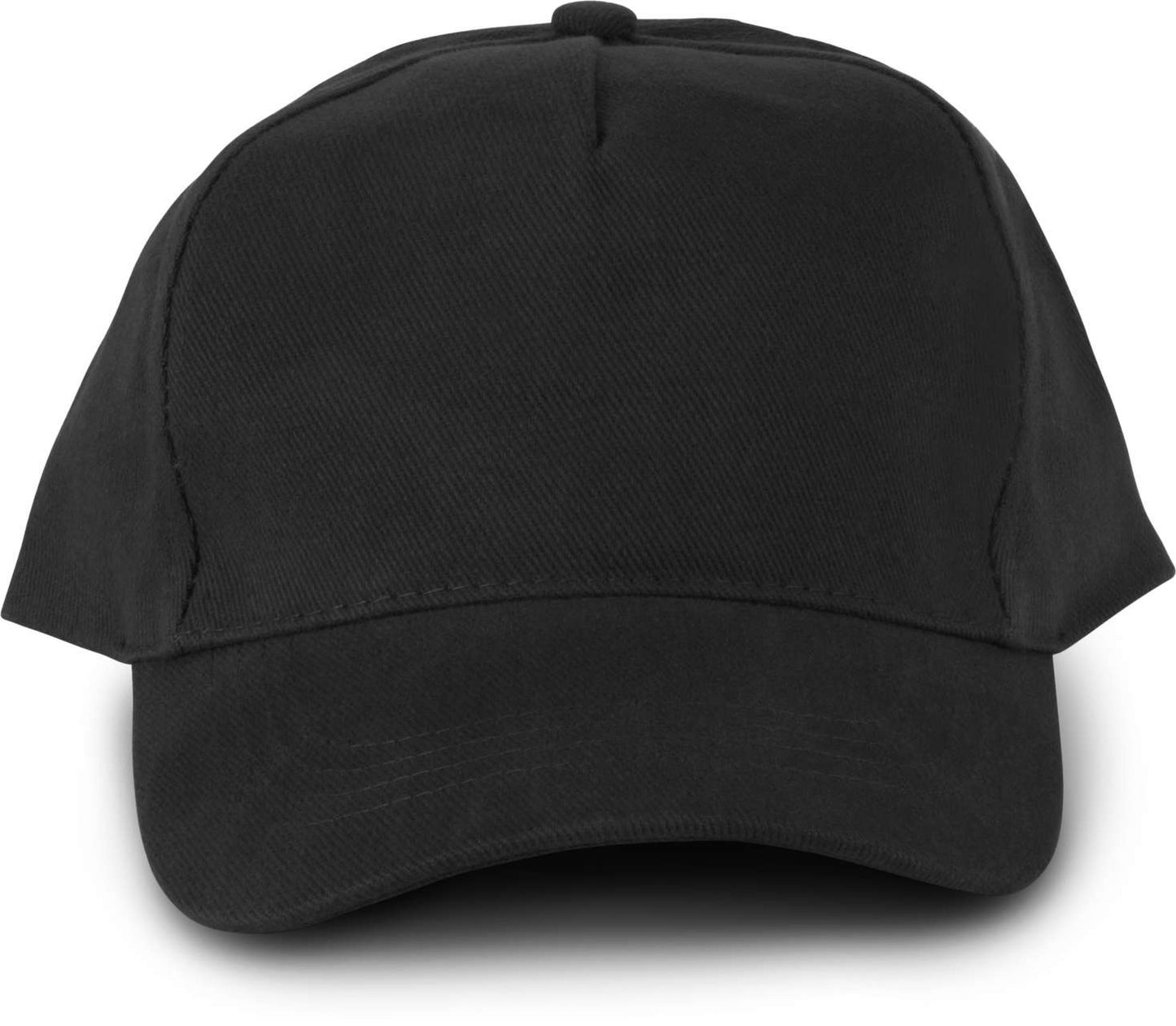 OKEOTEX CERTIFIED 5 PANELS CAP - Black - colorimageurl