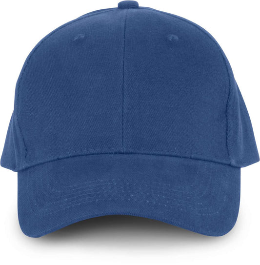 6 PANELS ORGANIC COTTON CAP - Royal Blue - colorimageurl