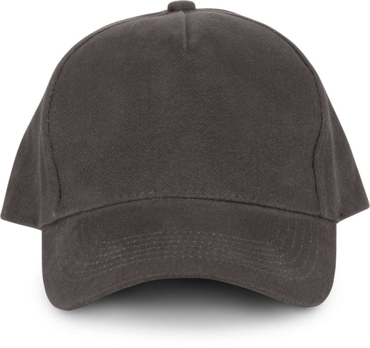 5 PANELS ORGANIC COTTON CAP - Shale Grey - colorimageurl