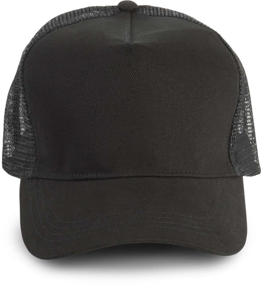 TRUCKER CAP - 5 PANELS - Black/Black - colorimageurl