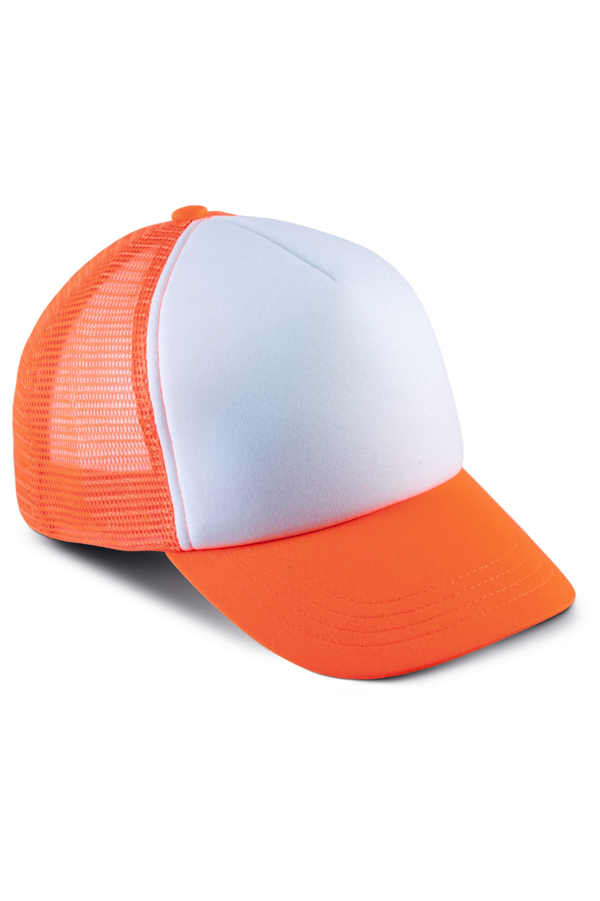 KIDS' TRUCKER MESH CAP - 5 PANELS - Black - Model