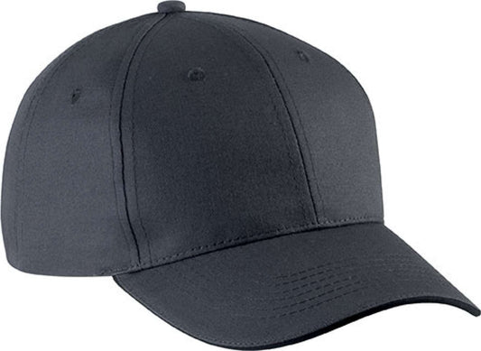 SANDWICH PEAK CAP - 6 PANELS - Dark Grey/Black - Main
