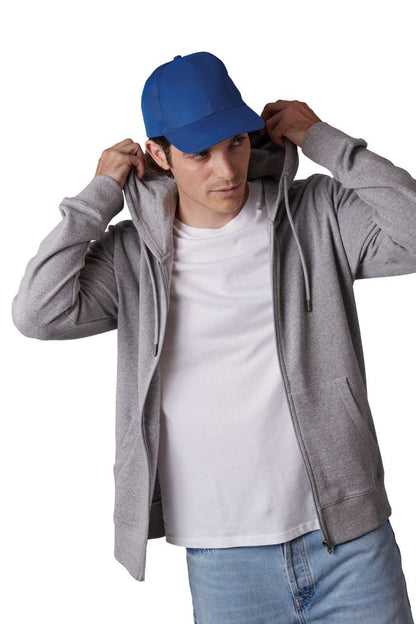 POLYESTER CAP - 6 PANELS - Black - Model