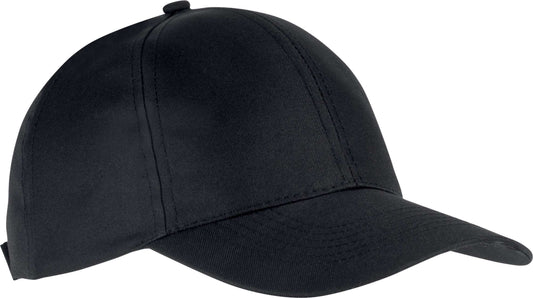 POLYESTER CAP - 6 PANELS - Black - Main
