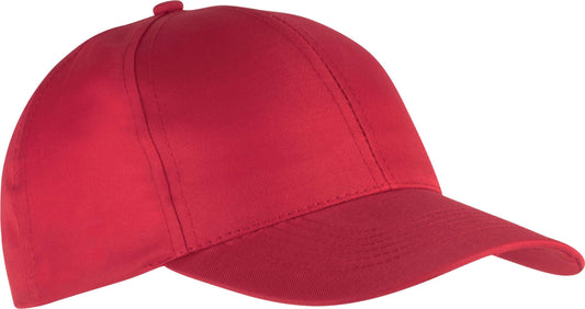 POLYESTER CAP - 6 PANELS - Red - Main