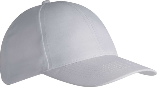 POLYESTER CAP - 6 PANELS - White - Main