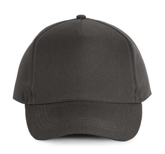 POLYESTER CAP - 5 PANELS - Dark Grey - Main