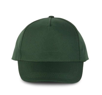 POLYESTER CAP - 5 PANELS - Forest Green - Main