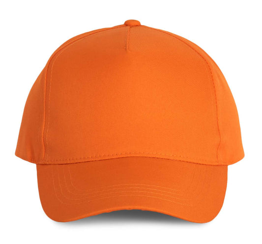 POLYESTER CAP - 5 PANELS - Orange - Main