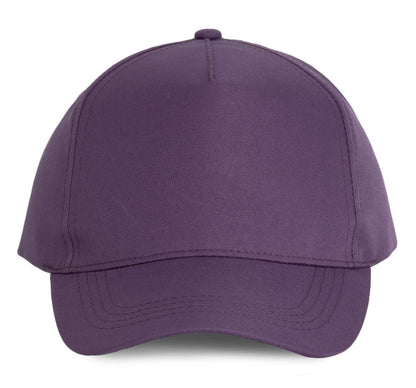 POLYESTER CAP - 5 PANELS - Purple - Main