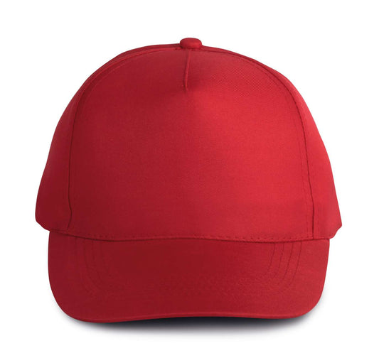POLYESTER CAP - 5 PANELS - Red - Main