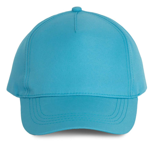 POLYESTER CAP - 5 PANELS - Surf Blue - Main