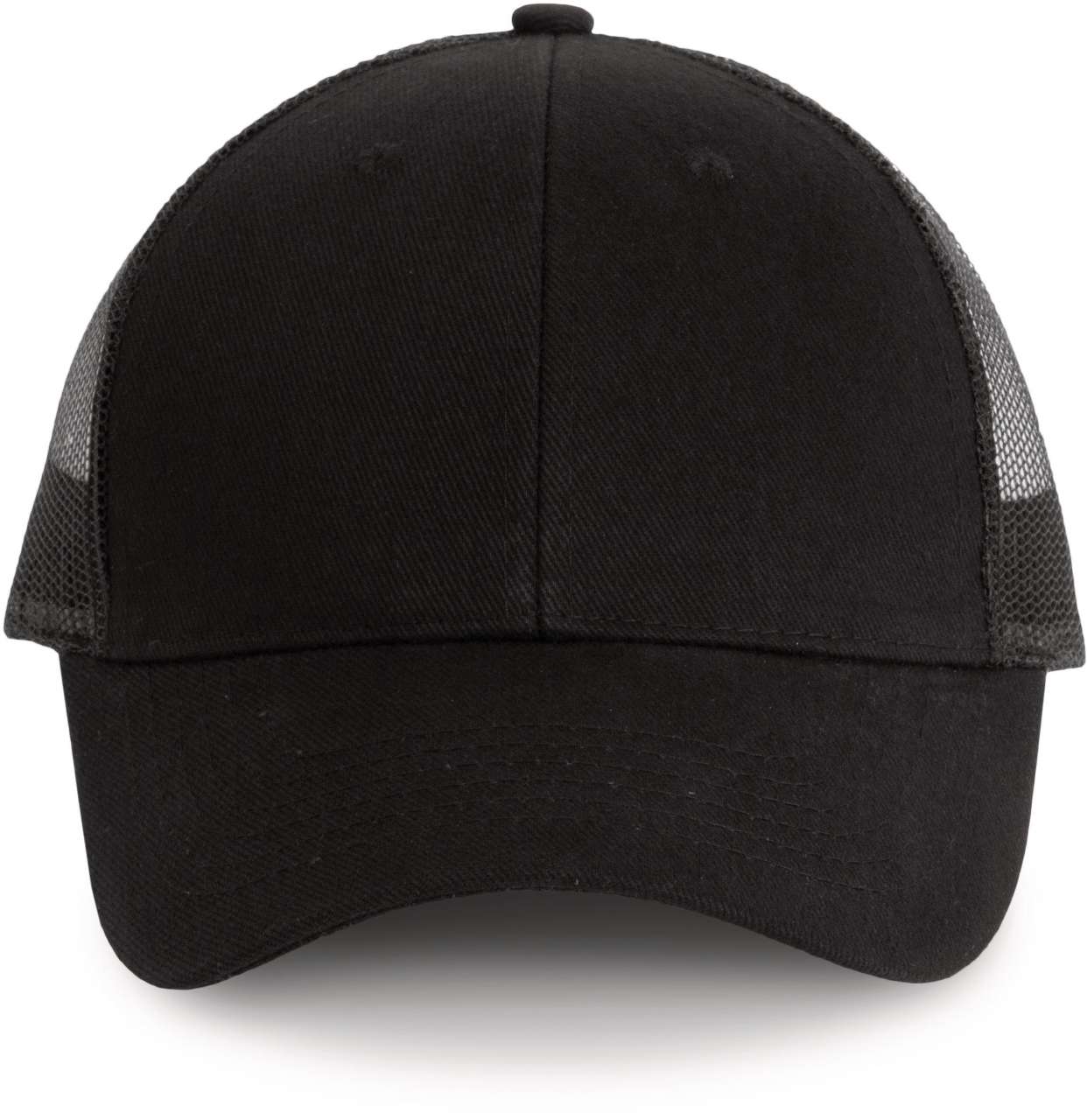 TRUCKER CAP - 6 PANELS - Black/Black - colorimageurl