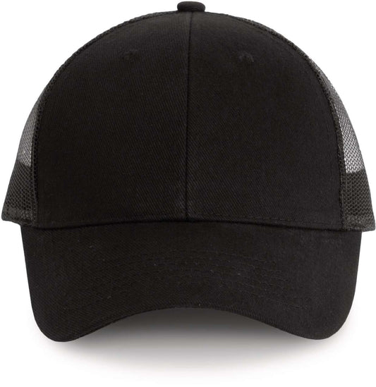 TRUCKER CAP - 6 PANELS - Black/Black - colorimageurl