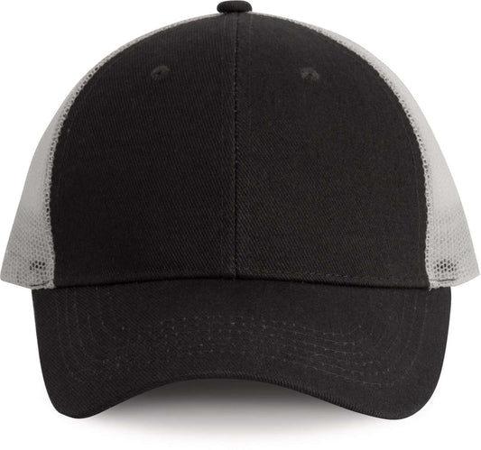TRUCKER CAP - 6 PANELS - Dark Grey/Light Grey - colorimageurl