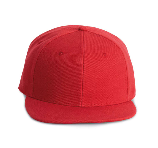 SNAPBACK CAP - 6 PANELS - Red/Red - colorimageurl