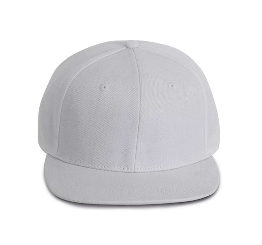 SNAPBACK CAP - 6 PANELS - White/White - colorimageurl