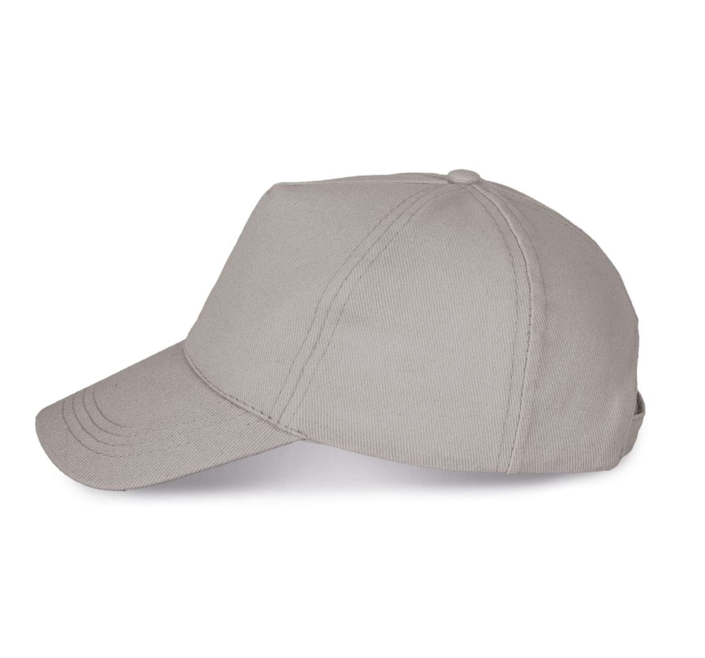 HEAVY COTTON CAP - 5 PANELS - Black - Additional