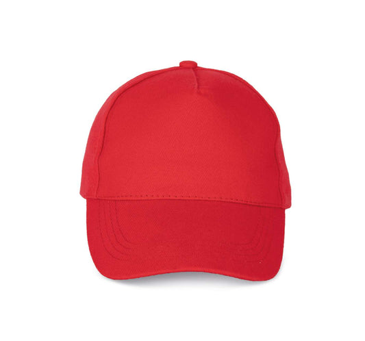 HEAVY COTTON CAP - 5 PANELS - Red - Main