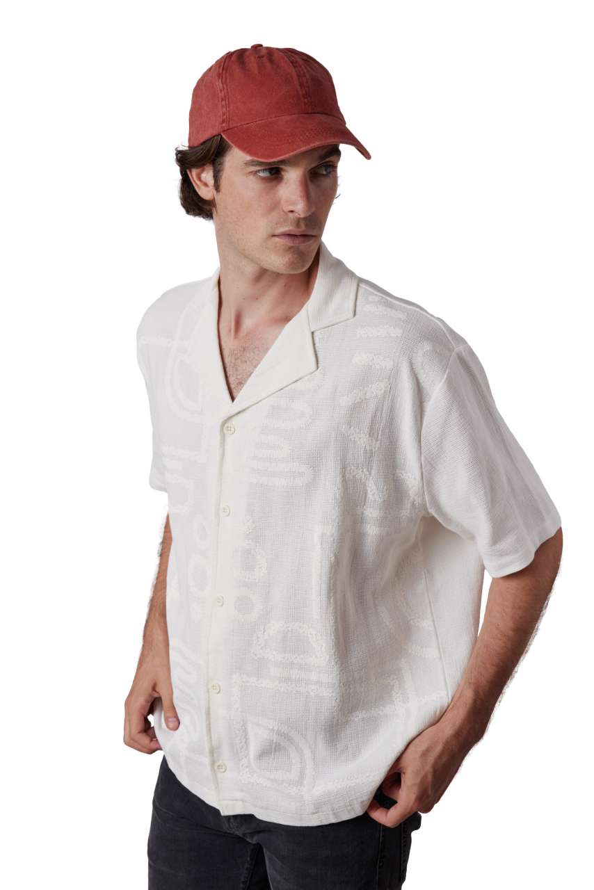 6 PANELS VINTAGE CAP - Red Washed - Additional