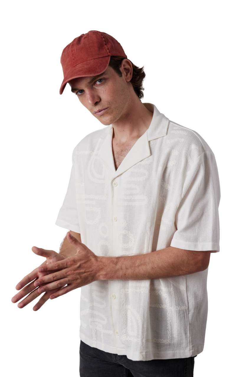6 PANELS VINTAGE CAP - Red Washed - Additional