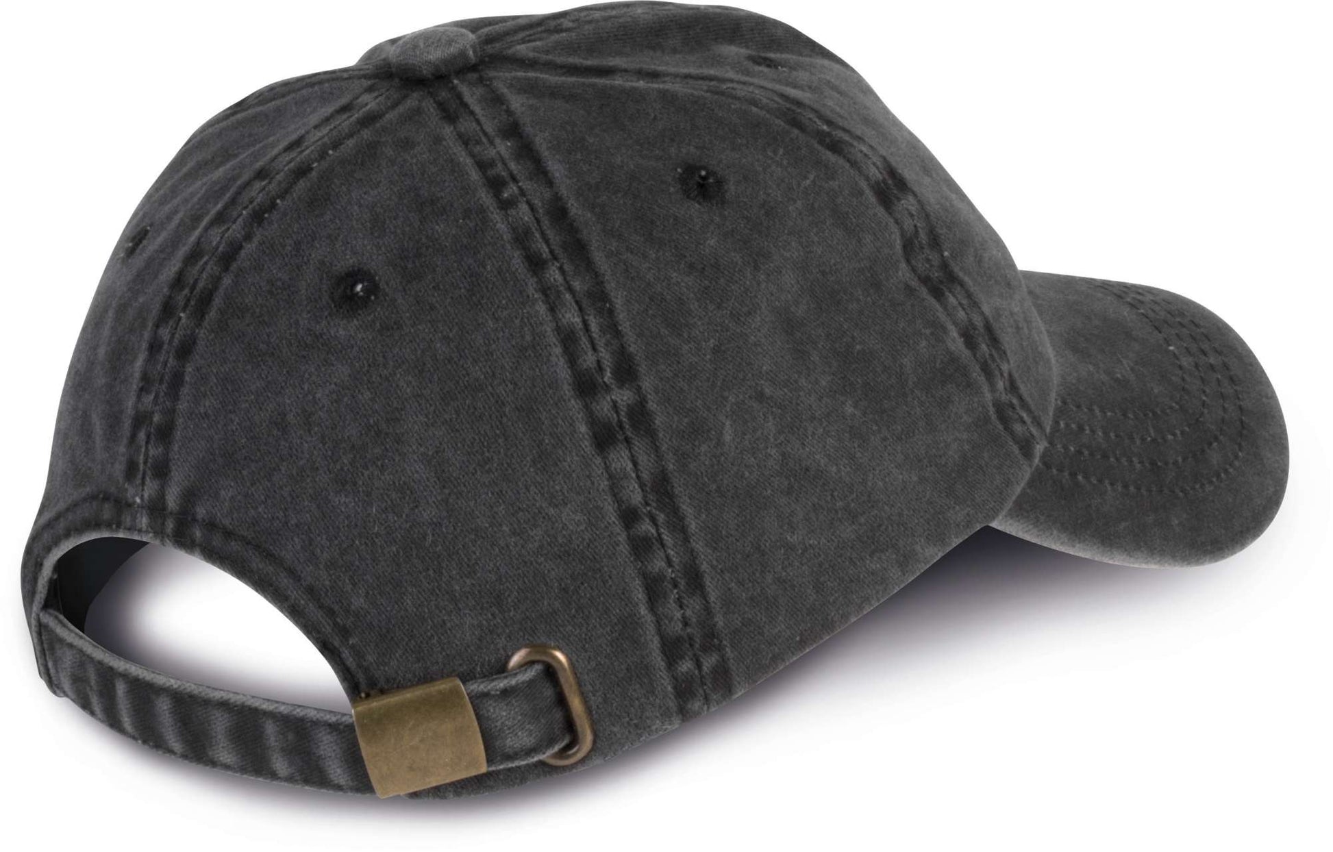 6 PANELS VINTAGE CAP - Black Washed - Additional