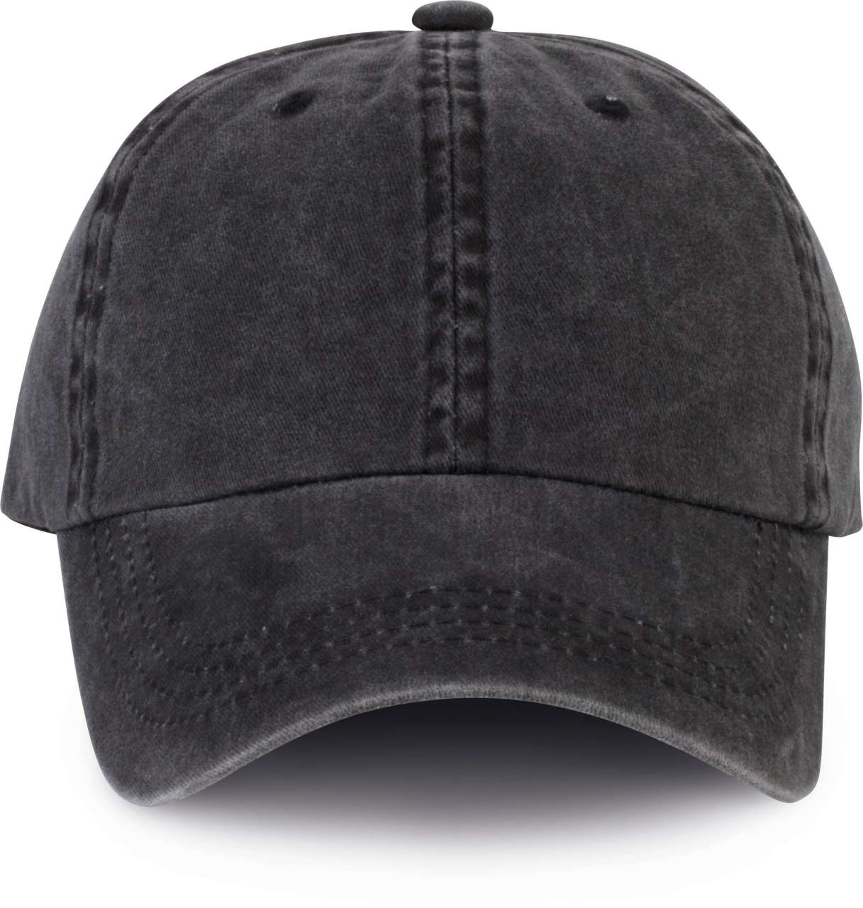 6 PANELS VINTAGE CAP - Black Washed - Additional
