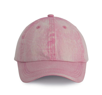 6 PANELS VINTAGE CAP - Dark Pink Washed - Additional
