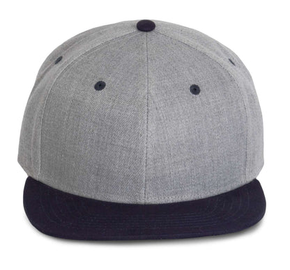 KP166 Light Grey Heather/Navy