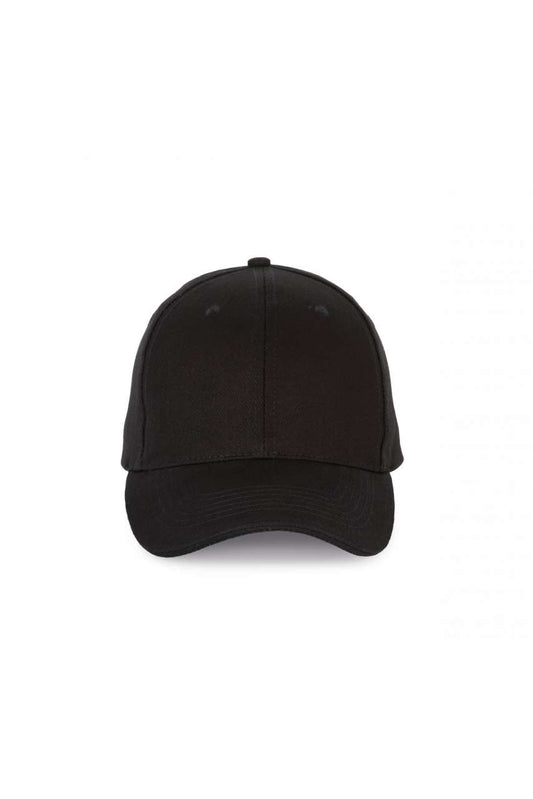 CAP WITH CONTRASTING SANDWICH PEAK - 6 PANELS - Black - colorimageurl