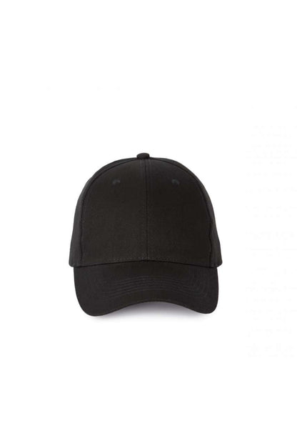 6 PANELS COTTON CAP - Black - colorimageurl