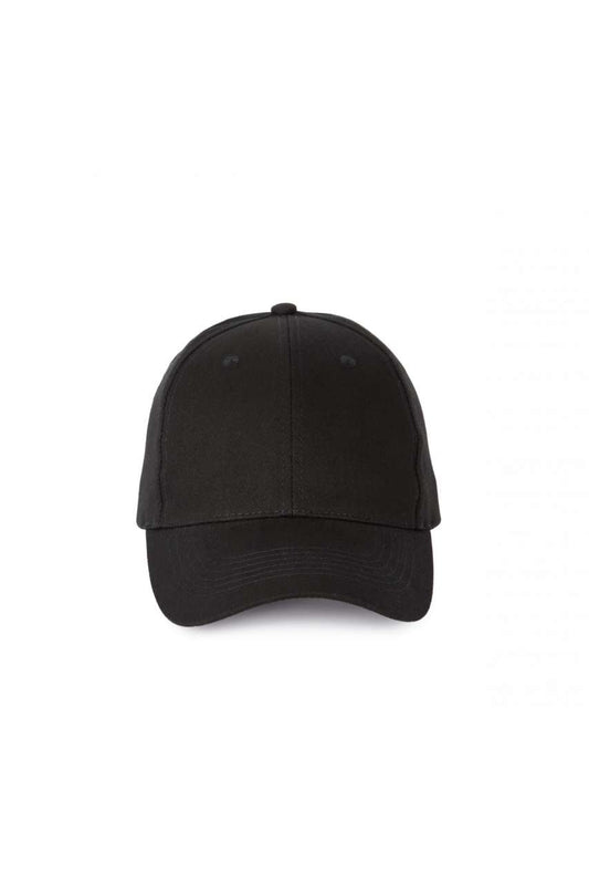 6 PANELS COTTON CAP - Black - colorimageurl