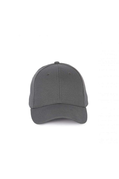 6 PANELS COTTON CAP - Dark Grey - colorimageurl