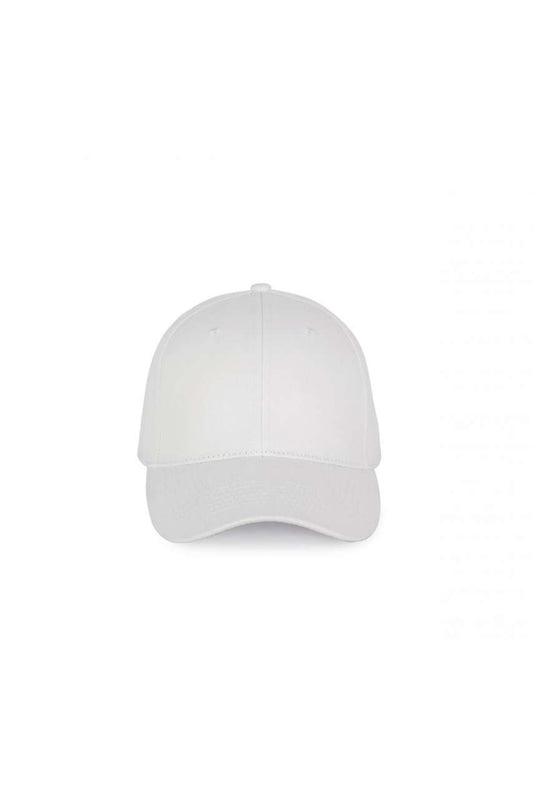6 PANELS COTTON CAP - White/Navy - colorimageurl