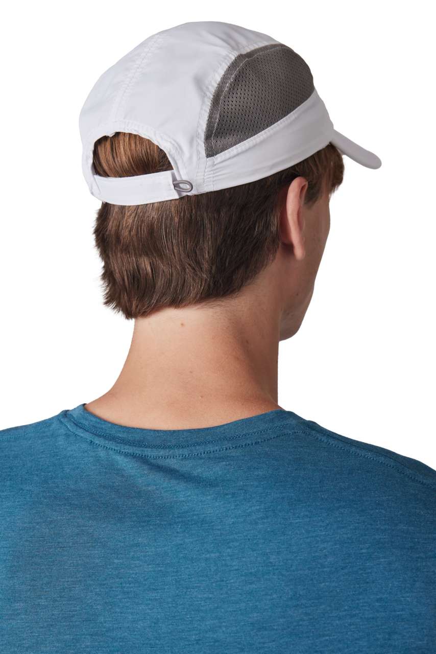 FOLDABLE SPORTS CAP - White/Grey - Additional