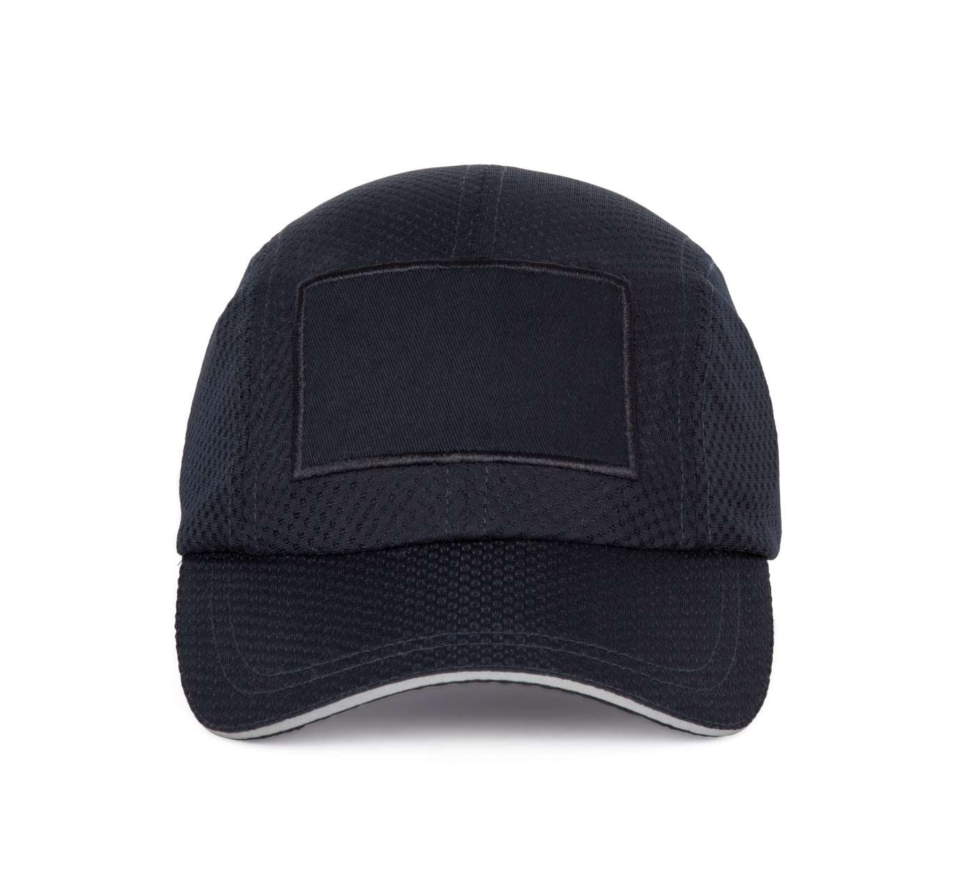 6-PANEL CAP WITH PATCH - Navy - colorimageurl