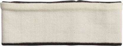 REVERSIBLE KNITTED HEADBAND - Black/White - Main