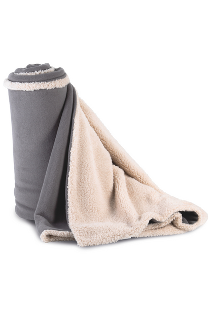 SHERPA BLANKET - Beige - modelimageurl