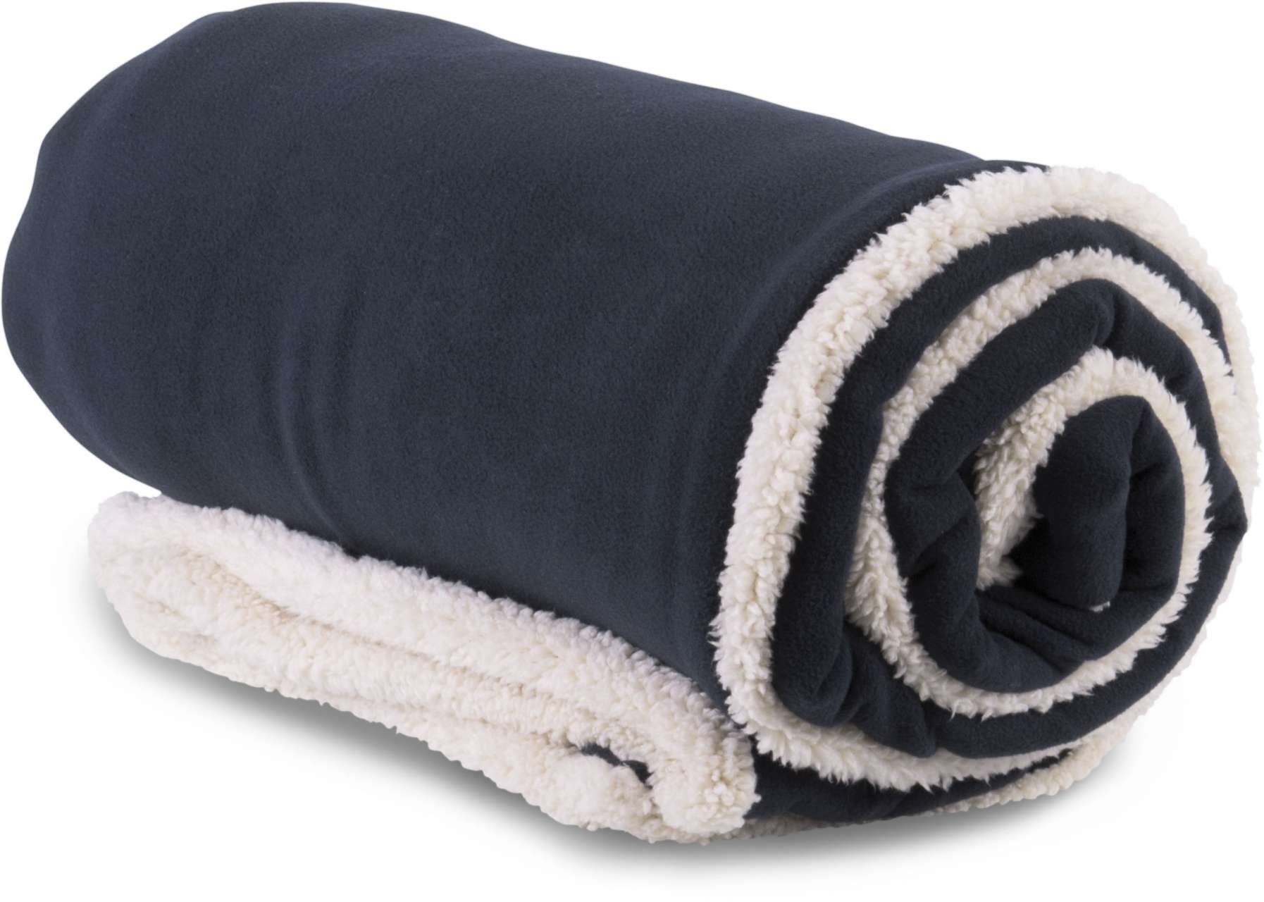SHERPA BLANKET - Night Navy - colorimageurl