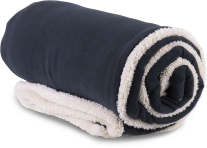 SHERPA BLANKET - Night Navy - colorimageurl